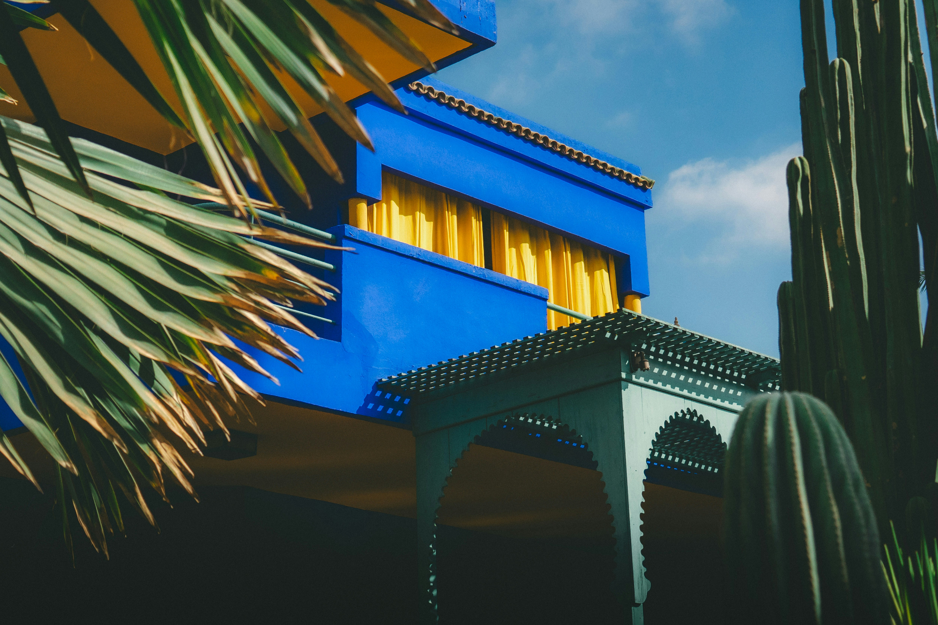 Architecture marocaine — riad à Marrakech